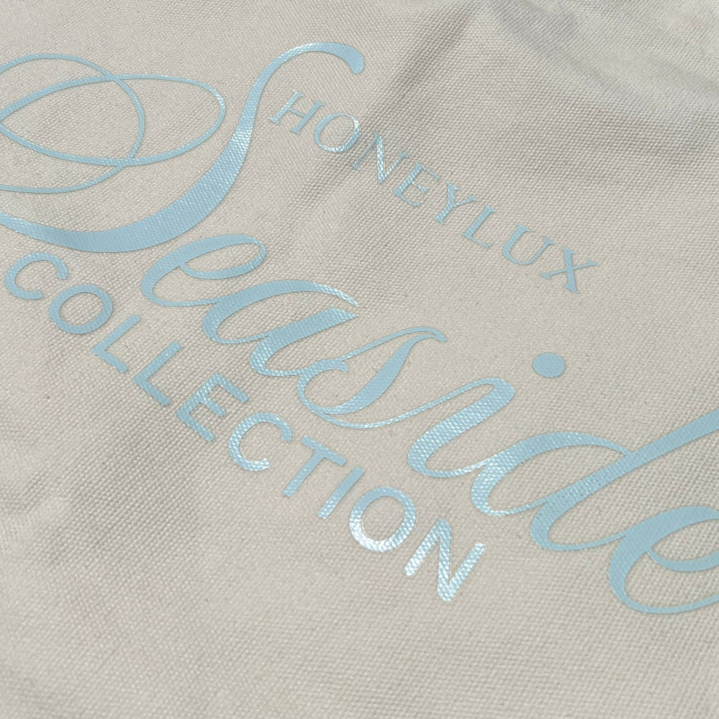 Organic Cotton Oversized Tote - Light Blue